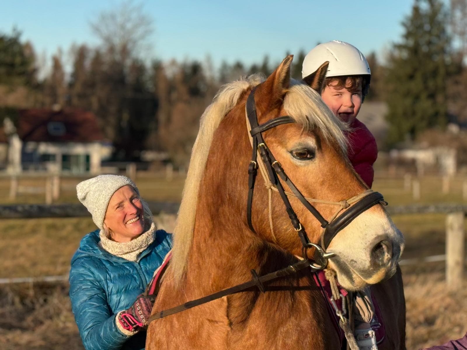 Hippotherapie auf der Reitanlage Reissenhof
